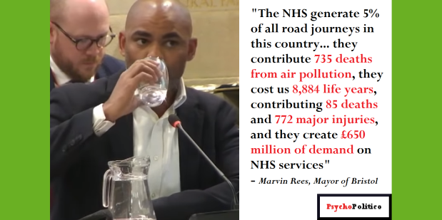 Marvin Rees blames NHS for air pollution deaths in response to doctor’s petition